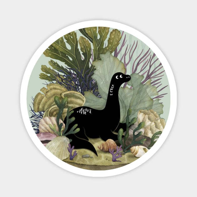 Tiny Nessie Magnet by littleclyde